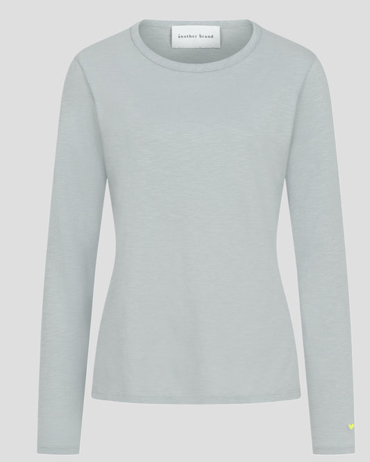 another brand Longsleeve Rundhals grau