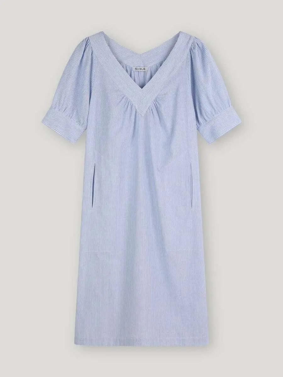 SoSue Dress MATHILDA blau weiß gestreift