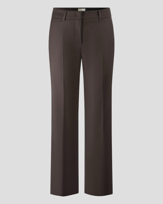 SEDUCTIVE Hose LUCA Cashmere Touch Flanell dunkelbraun
