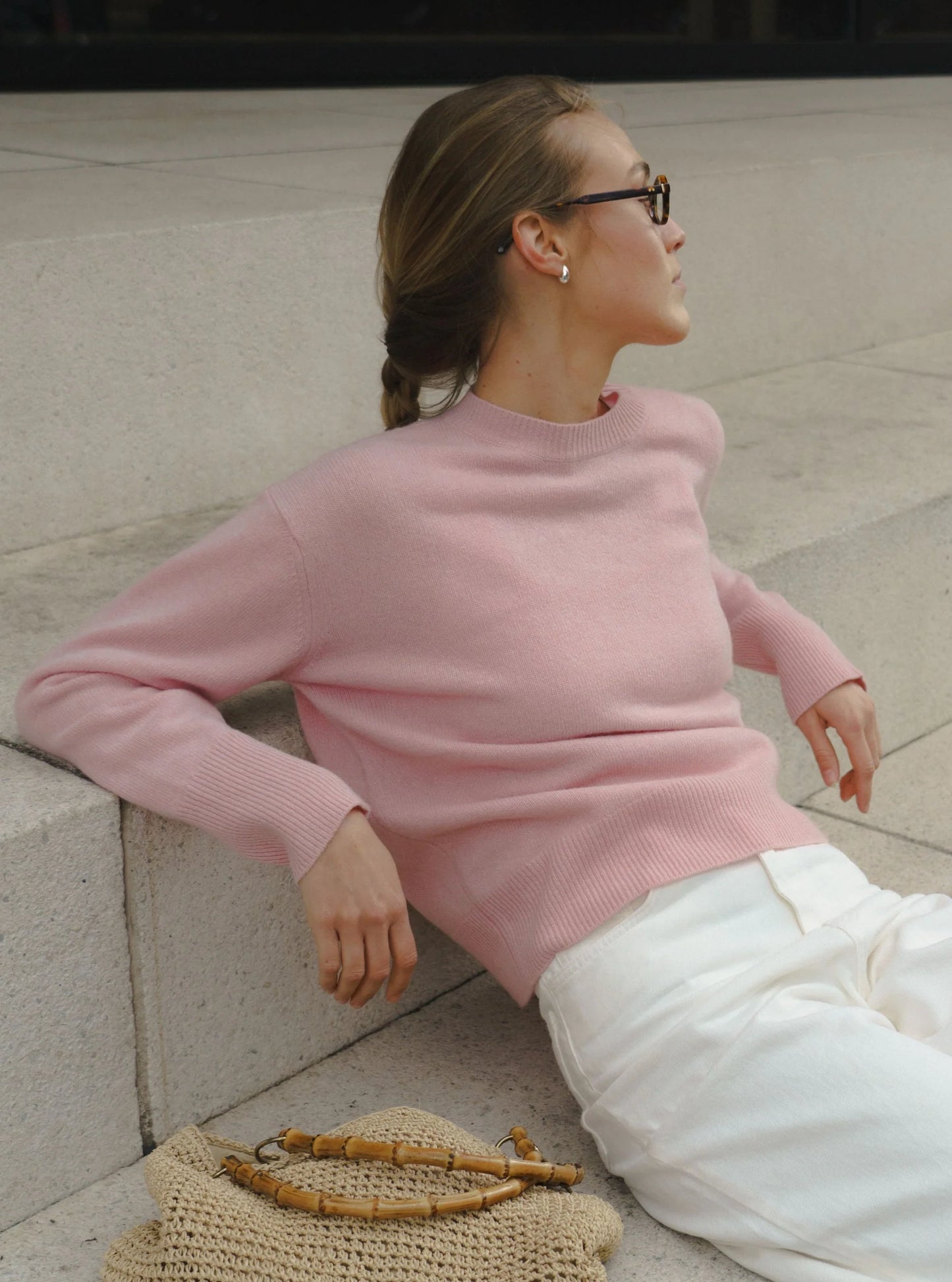 ANNA V BERG CLEO Sweater pink blossom