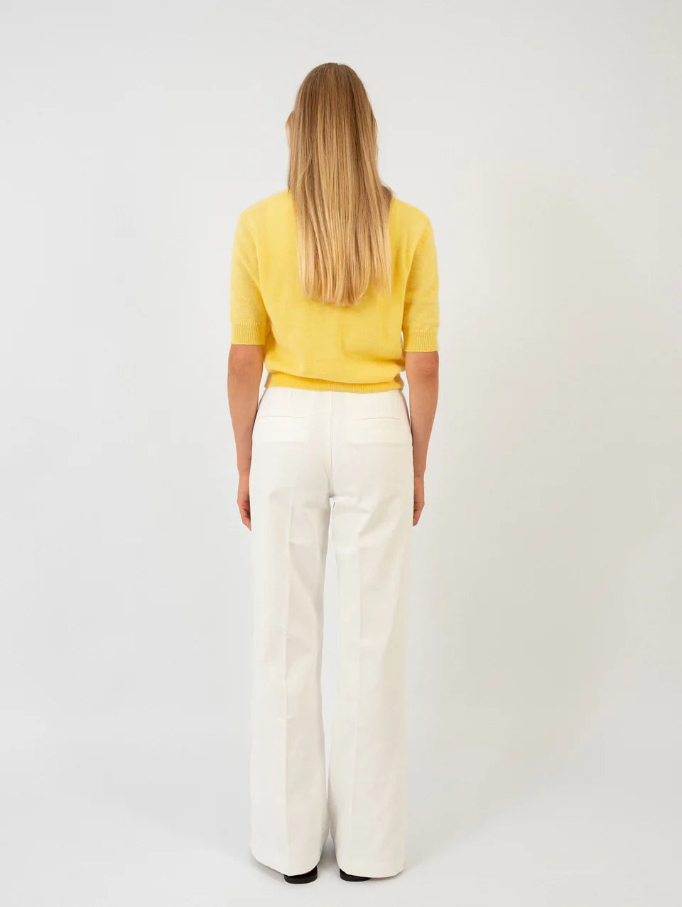 Anna v Berg FLORENTINE CARDIGAN in lemon sorbet