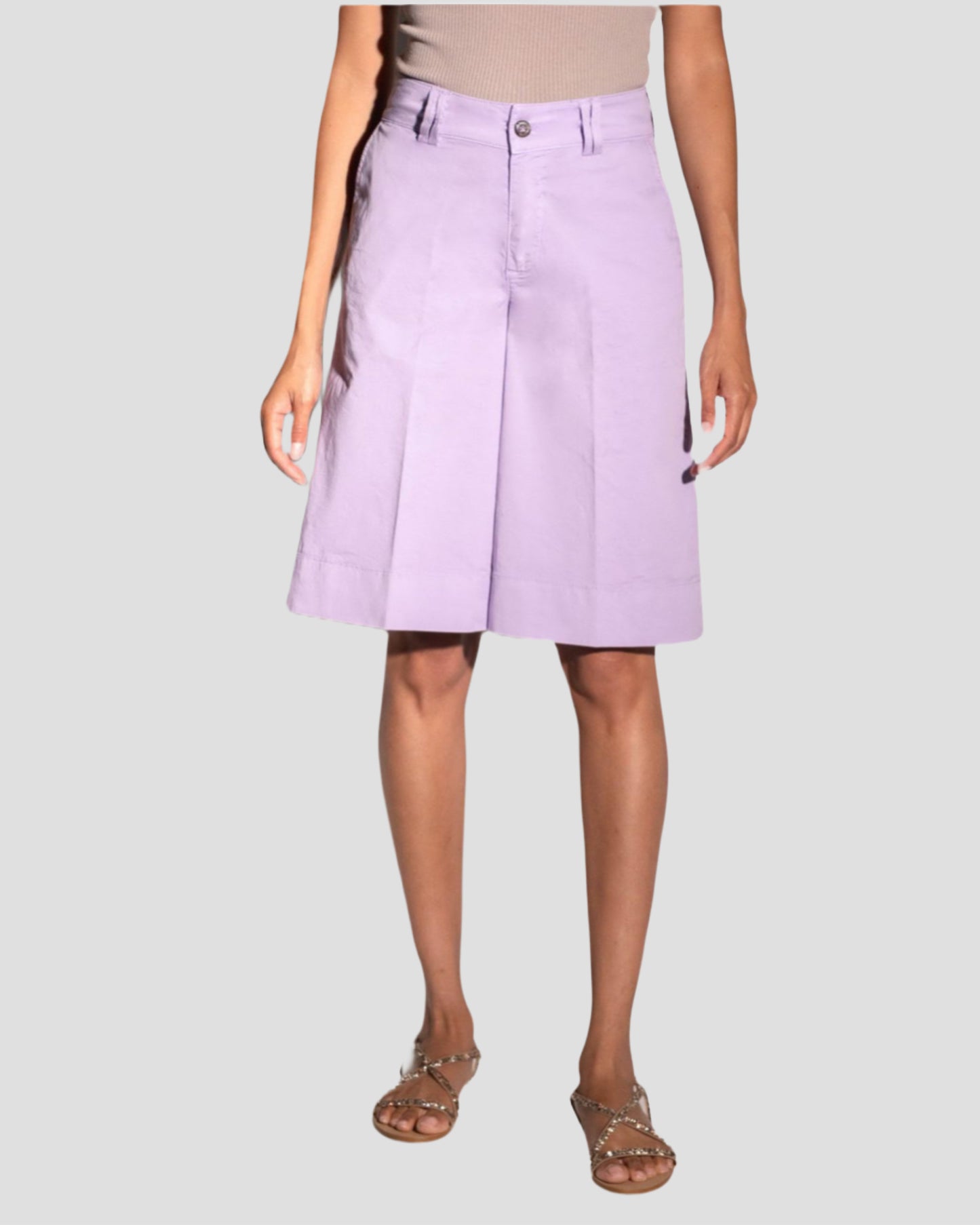 LATINÓ Bermuda-Short Marina lavanda