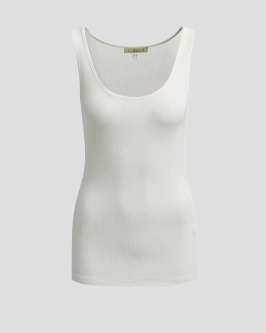 Smith&Soul Fine Rib Tanktop cream white