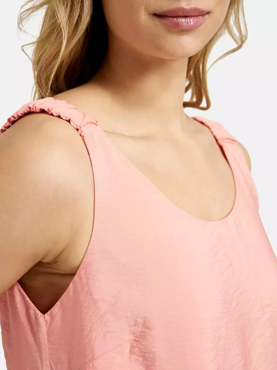Smith&Soul Kleid Crinkled lachs