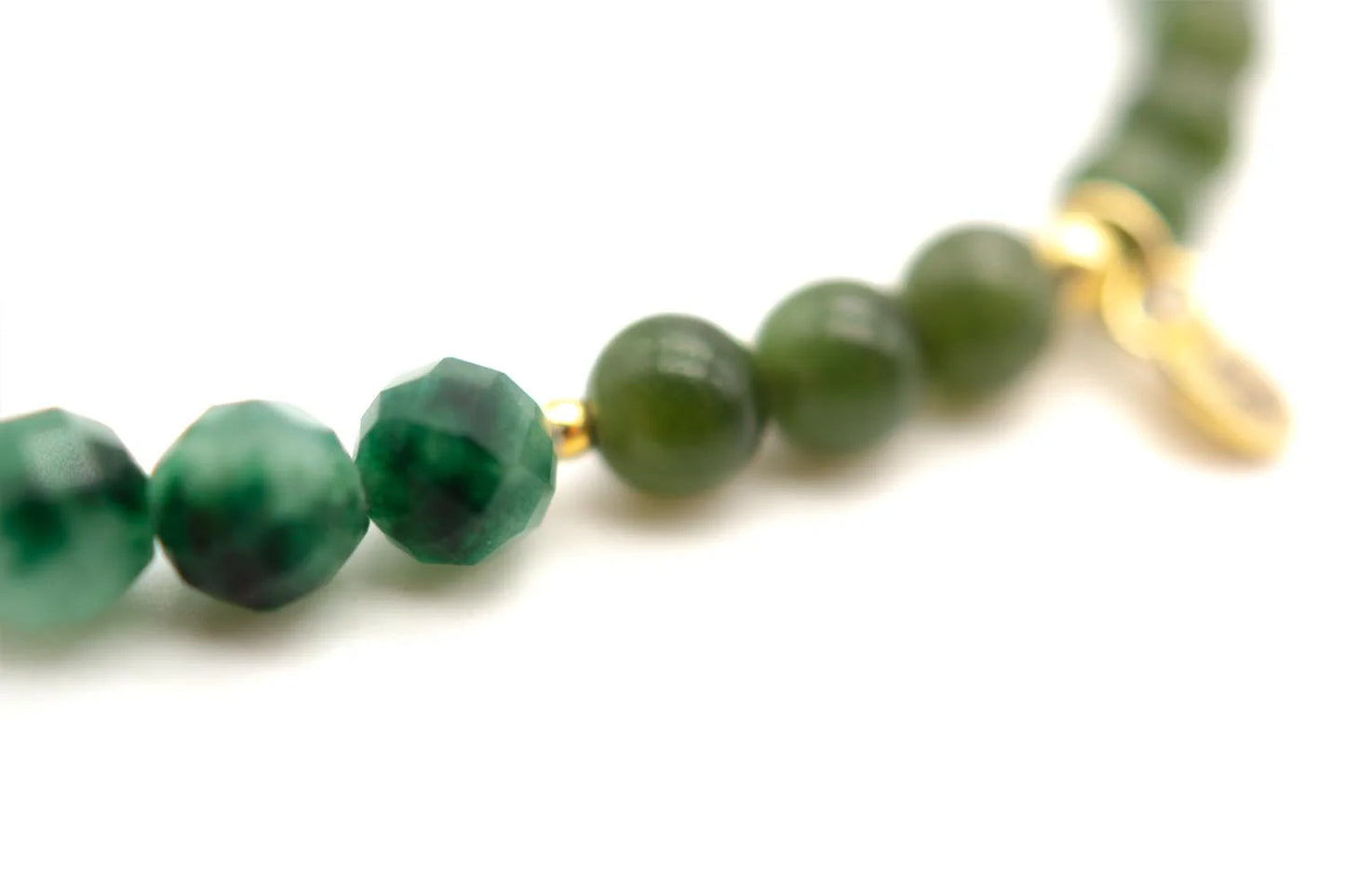 SCHMÜCKSTÜCK Mala Single Green Glamour