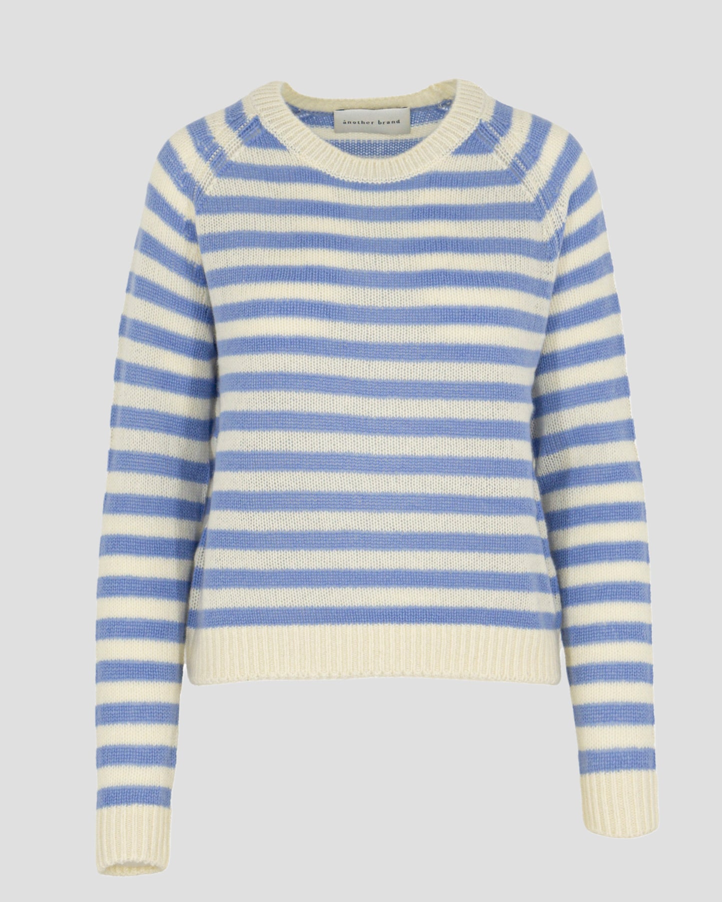 Another Brand Kaschmir Pullover Stripes blue