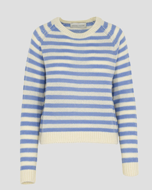 Another Brand Kaschmir Pullover Stripes blue