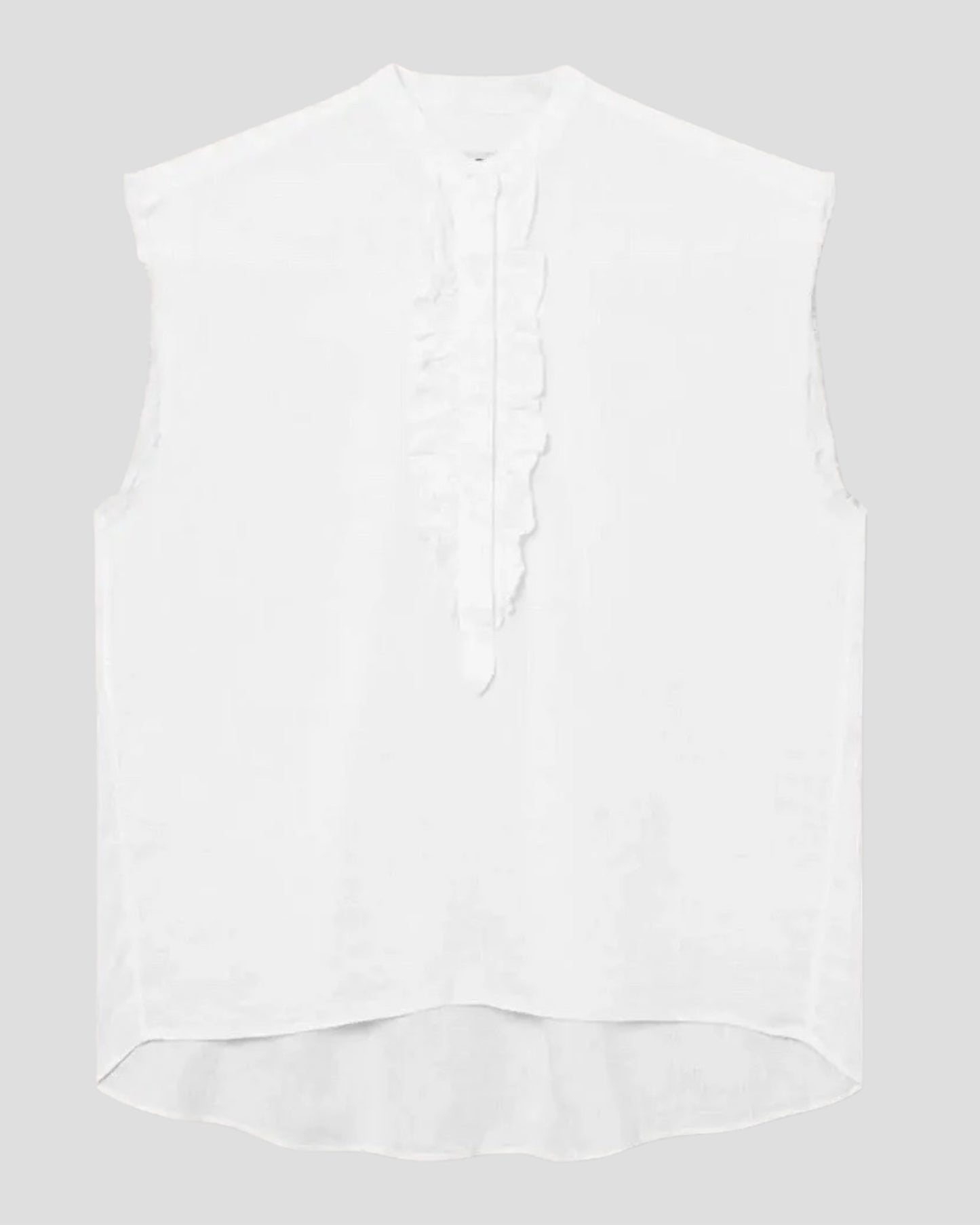 SOSUE Bluse BARCELONA Linen weiß