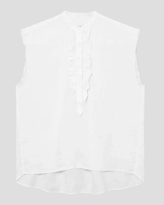 SOSUE Bluse BARCELONA Linen pink