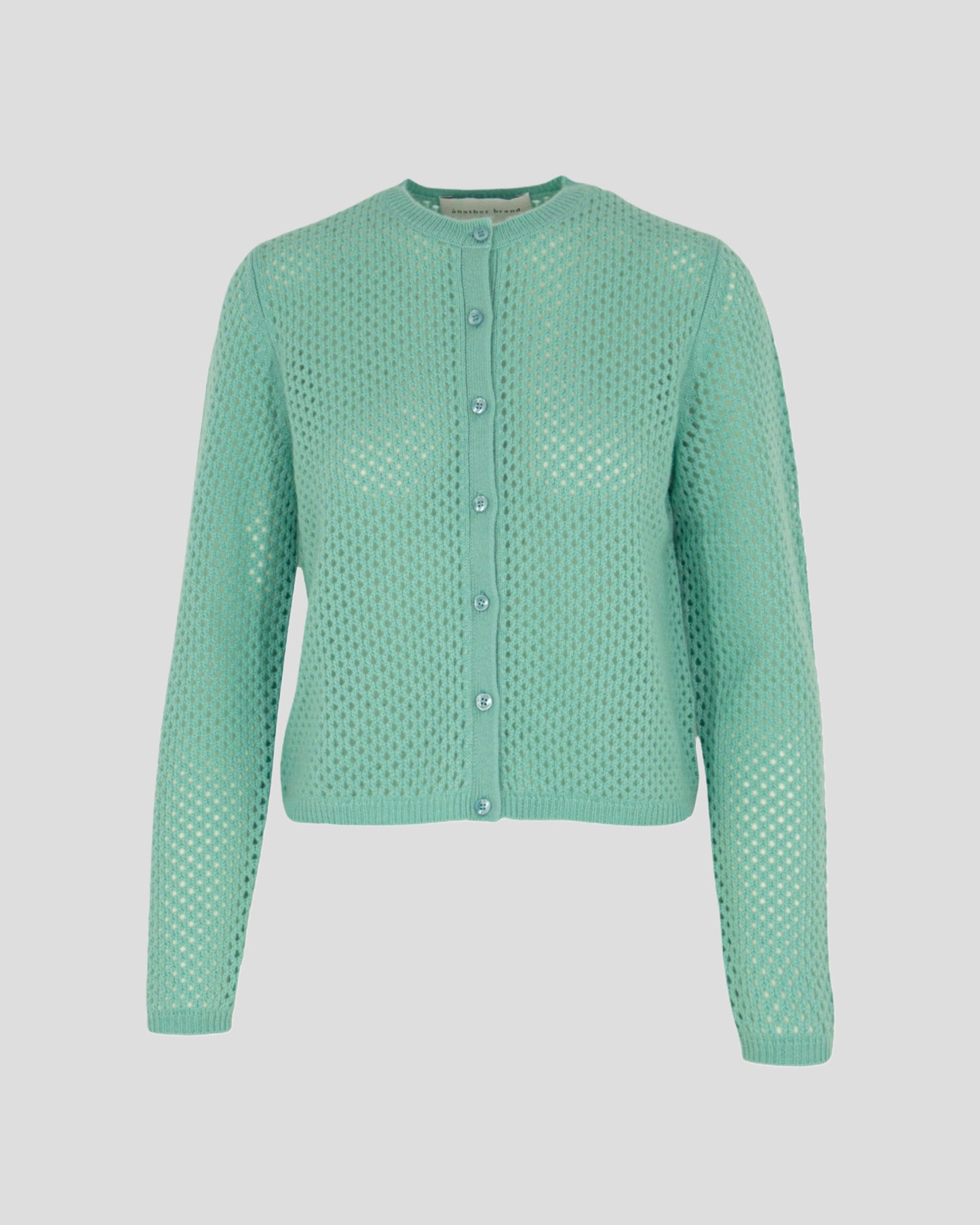 another brand Cardigan Net Stitch